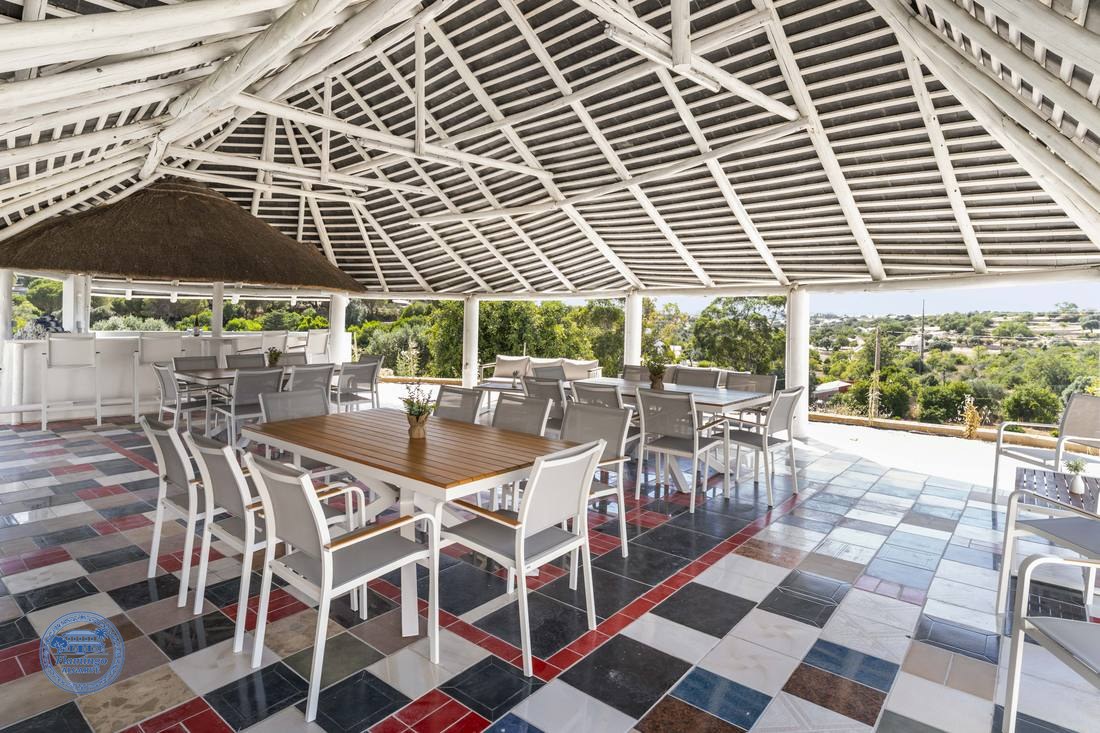 Covered pergola